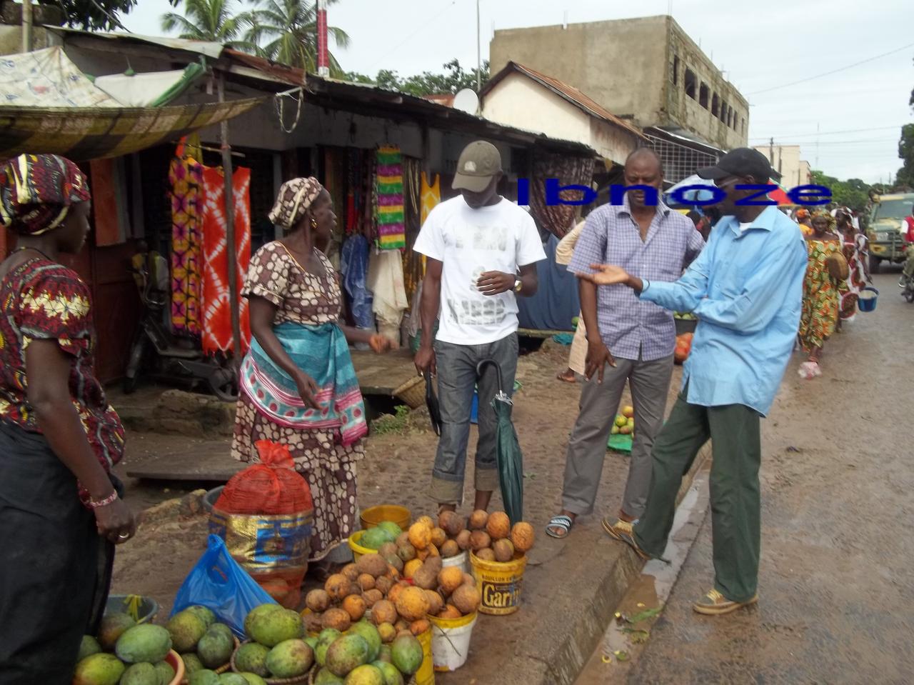 Au marché