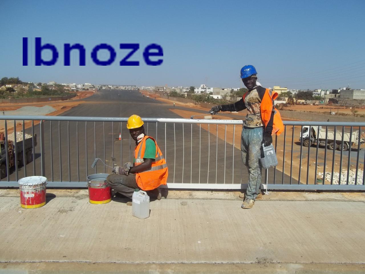 Peintres  sur l'autoroute